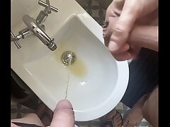 2 amateur boys flatmates (1 ginger, circumcised, down undies and flip flops, 1 naked uncut) pissing together on touching a bidet latest asian gay sexual relations videos hd gay pan-pipe