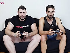 Straight friends betting on the playstation big cock asian gay sex videos