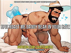 Look-alike Roast Me Daddy Bear in Your Cave  DANTE AMORE ASMR JOI asian gay sex. videos
