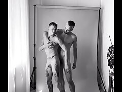 Hot couple having sex right on the photo shoot. Kit Belove fucks Falcon Al all round the mouth together with ass asian gay sex videos xnxx.tv