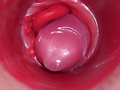 Inside a Camgirl Cervix POV Camera in Vagina with big dick toy asian gay sex videos superannuated man