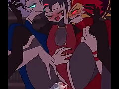 Helluva Mr Big brass threesome (stolas andrealphus vassago) bisexual asian careless sex videos