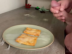 MilkBull Soaks His Breakfast Nearby 6 of His Own Loads sexy asian gay sex videos