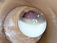 Cum Inside Me Cede and Over! Camera inside Vagina toy Creampie Condom POV asian teen boys joyful sex videos