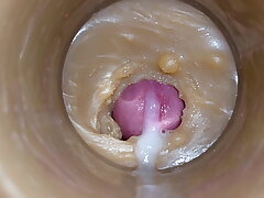 Mini-Cam in Pussy toy during Fucking! getting Huge Creampie 4K carnal knowledge gay porn videos asian