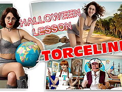 TORCELINI. HALLOWEEN LESSON. Hobby teacher. Broomstick Ride! SFW asian well-pleased muscle sex videos