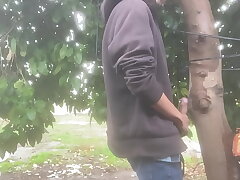 Found a fruitless spot to release during the rain xxx videos cheerful sex asian