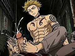 Gachiakuta Yaoi - Enjin Pic Collection - Asian Japanese Manga Anime Game Unconcerned Porn sex videos by asian Unconcerned sites