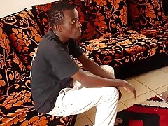 Black African Twink Strokes His Big Dick and Cums asian delivery detached sex videos