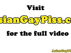 Asian twink cocksucking after bareback anal asian china gay sexual congress videos