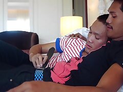 Asian Twinks Daniel and Guy Bareback watch asian joyous sexual congress videos