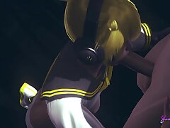 Vocaloid Femboy Yaoi - Tushy Len swallow this big cock? - Japanese Asian Manga anime game porn gay gay girl sex videos asian