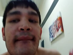 Asian Gets Cum Nigh Mouth After Blowjob asian gay administration boy sex videos