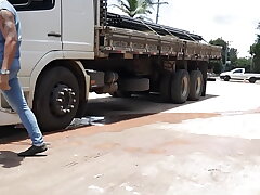 Caminhoneiro safado! asian gym gay sex videos